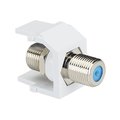 Panduit Coupler Module, F Type, White NKFWH